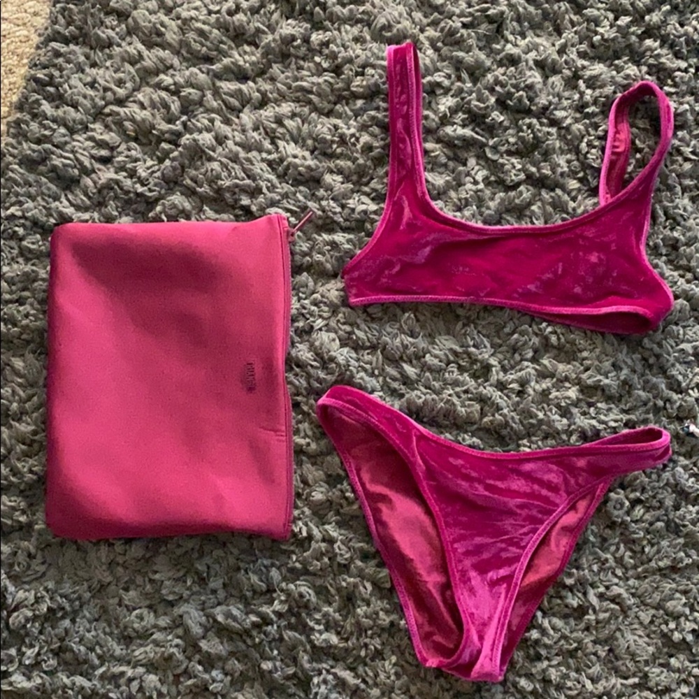triangl swim suit